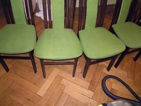 ALTOP Kraków - krzesła po czyszczeniu